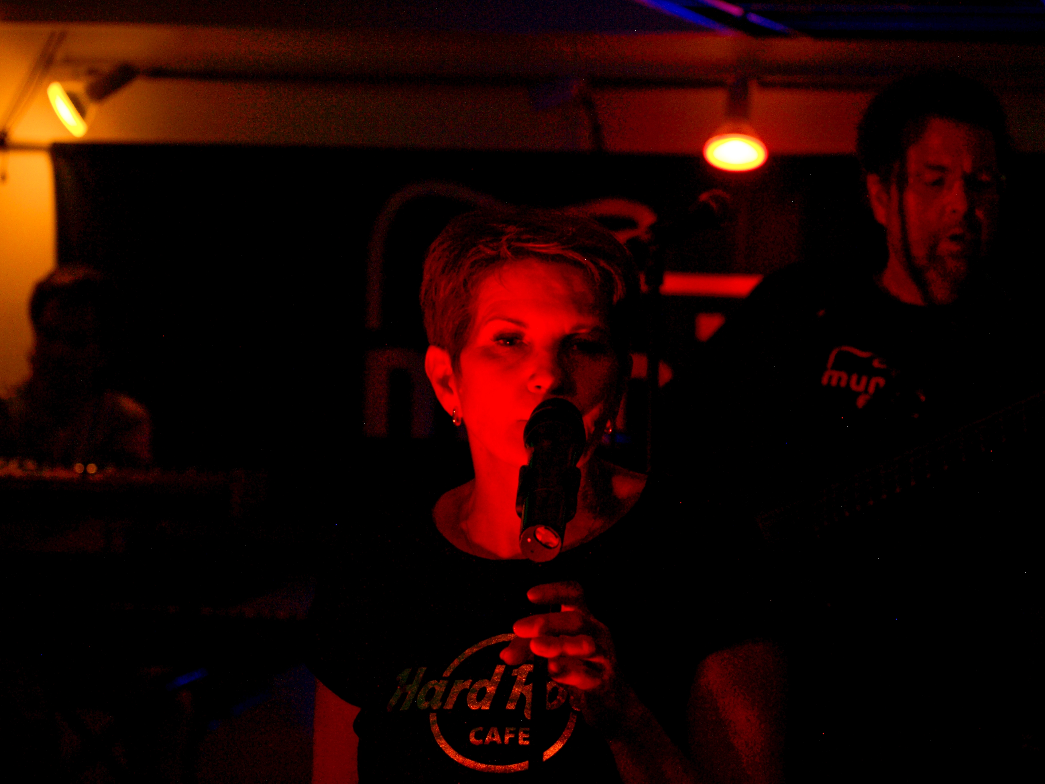 Bandfoto backstage